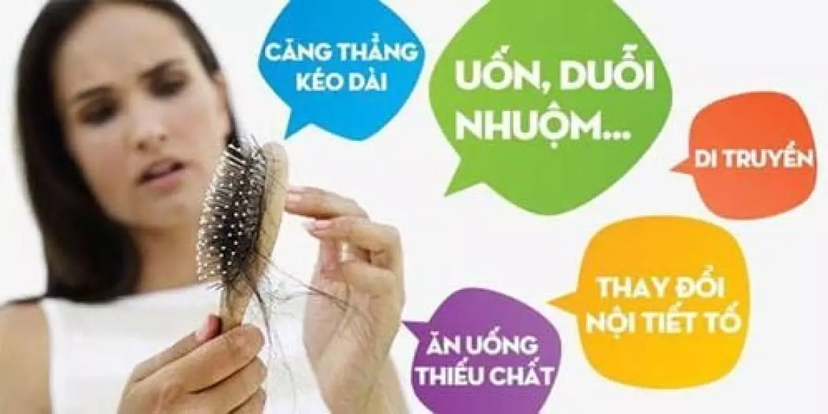 Dinh dưỡng thiếu hụt do nhuộm tóc nhiều