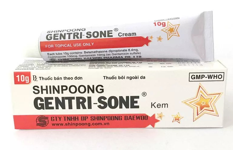 Thuốc bôi trị ngứa ngoài da Gentrisone